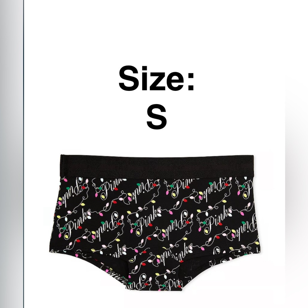 Victoria’s Secret PINK
LOGO BOYSHORT PANTY - NEW
